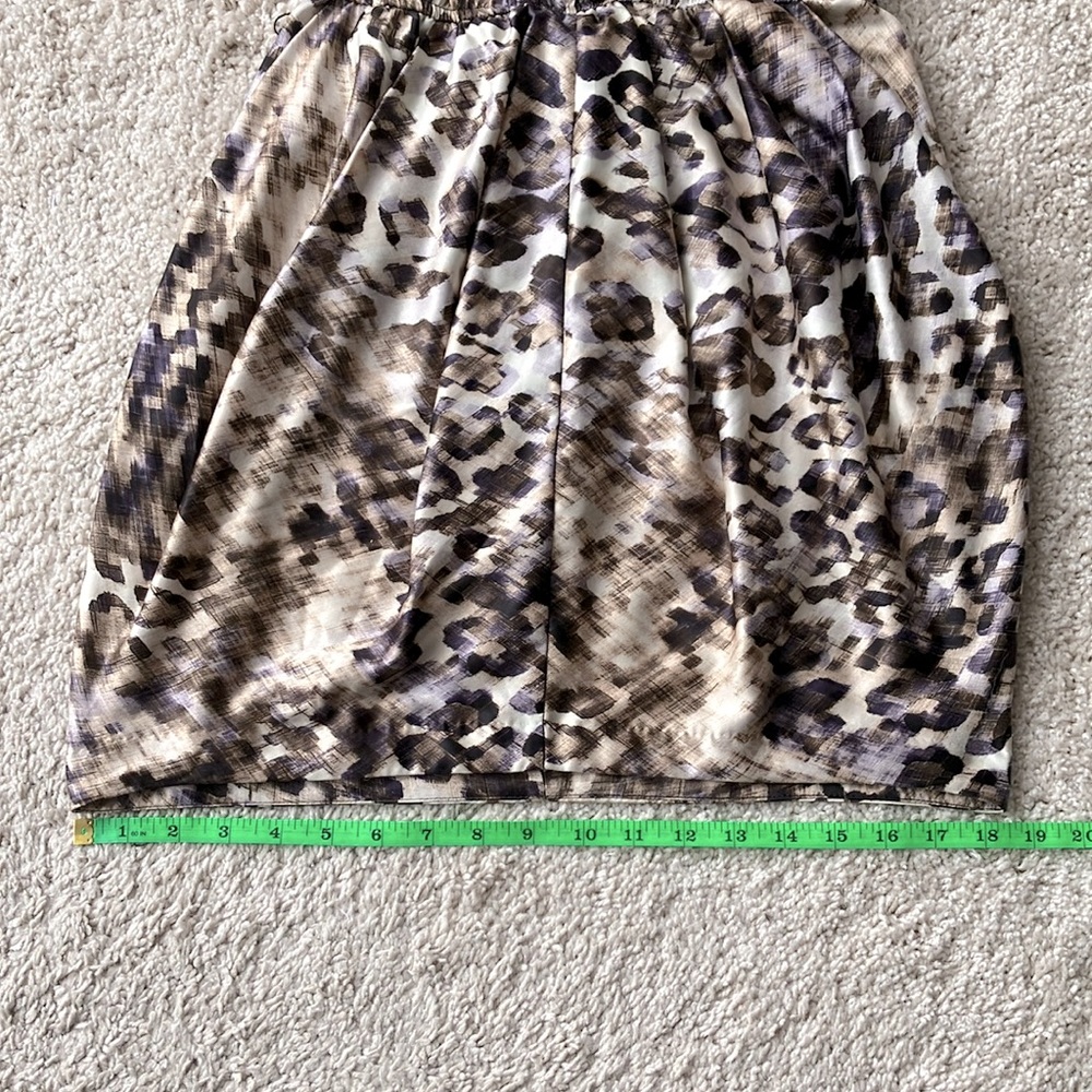 H&M | Leopard Print Ruffled Mini Dress - Picture 5 of 9